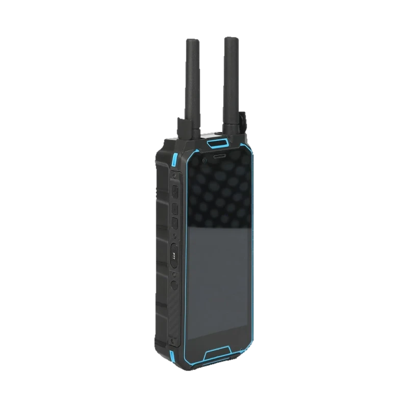 Adamion Eagle handheld drone detector with dual antennas and large screen